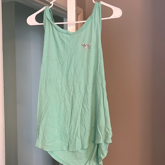 Victoria Secret Pink sequin tank top - Picture 1 of 3